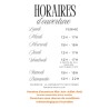 horaires Guinguette
